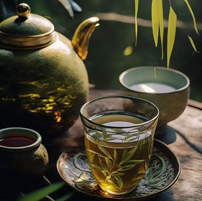 What are the healthy benefits of green tea