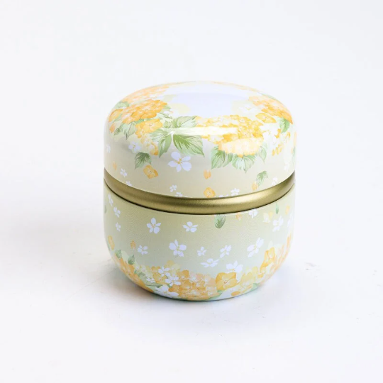 Blossom Matcha Canister