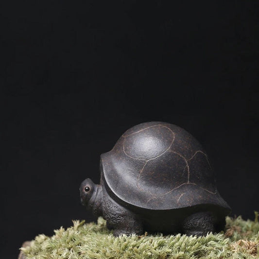 Longevity Turtle Ceramic Tea Pet