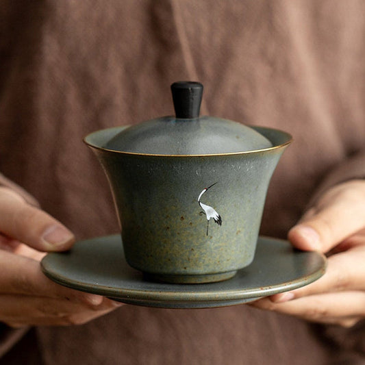 Handpainted Fine Porcelain Gaiwan 130ml