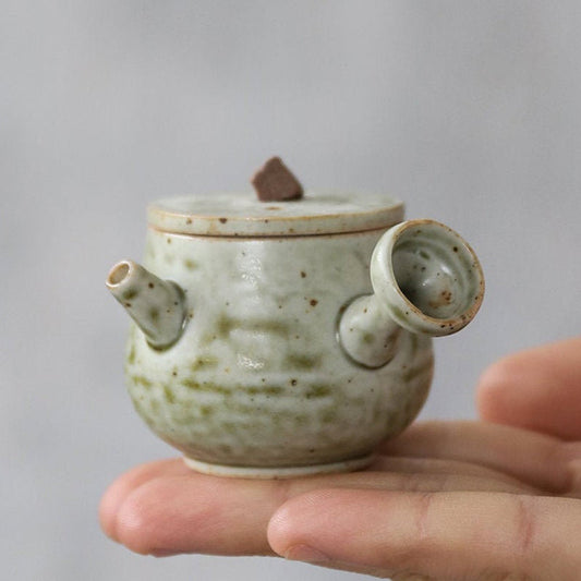 Kiln-changed Mini Side Handle Teapot 25/30ml