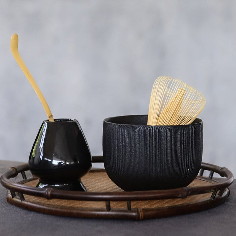 Elegant Black Matcha Set 290ml