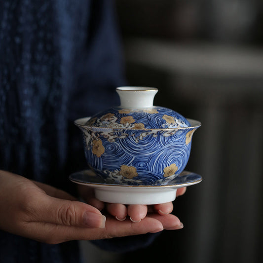 Starry Night Ceramic Gaiwan 150ml