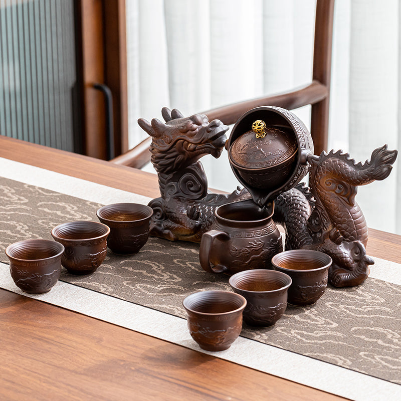 Dragon Automatic Ceramic Tea Set 160ml