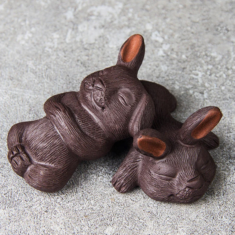 Ceramic Rabbit Tea Pet