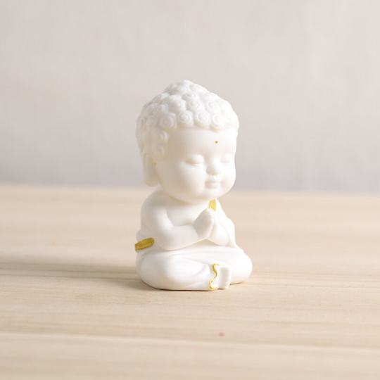 Zen Buddha Porcelain Tea Pet