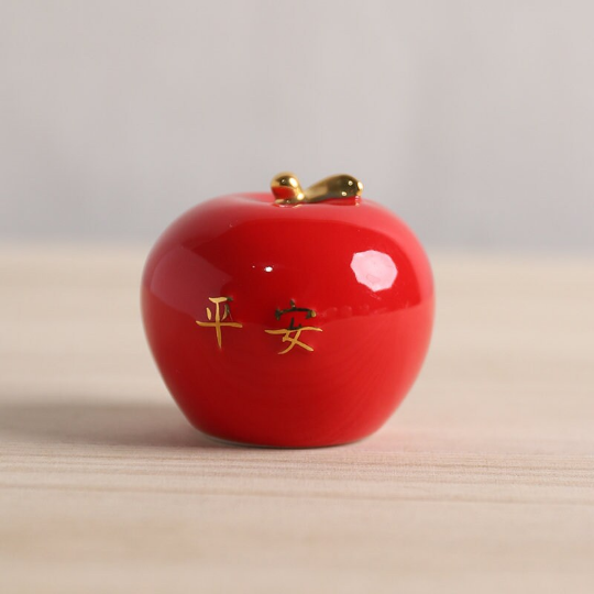 The Apple of Peace Ceramic Tea Pet