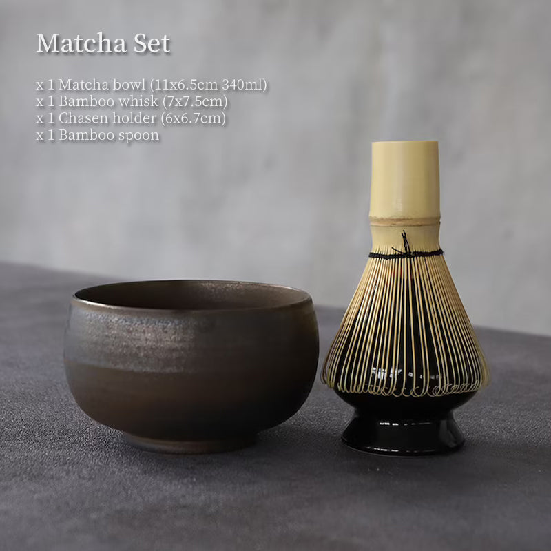 Vintage Elegance Matcha Set 340ml