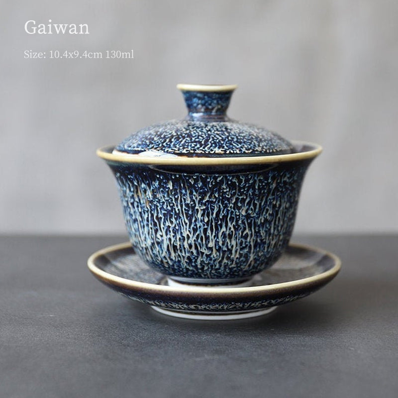 Jianzhan Kiln Change Porcelain Gaiwan 130ml