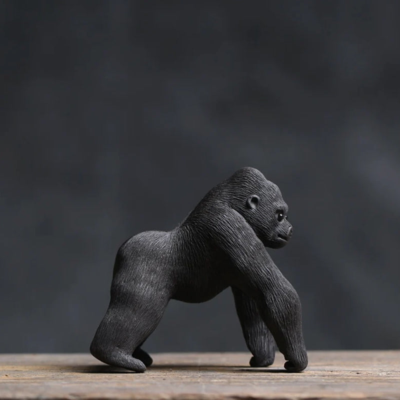 Gorilla Ceramic Tea Pet