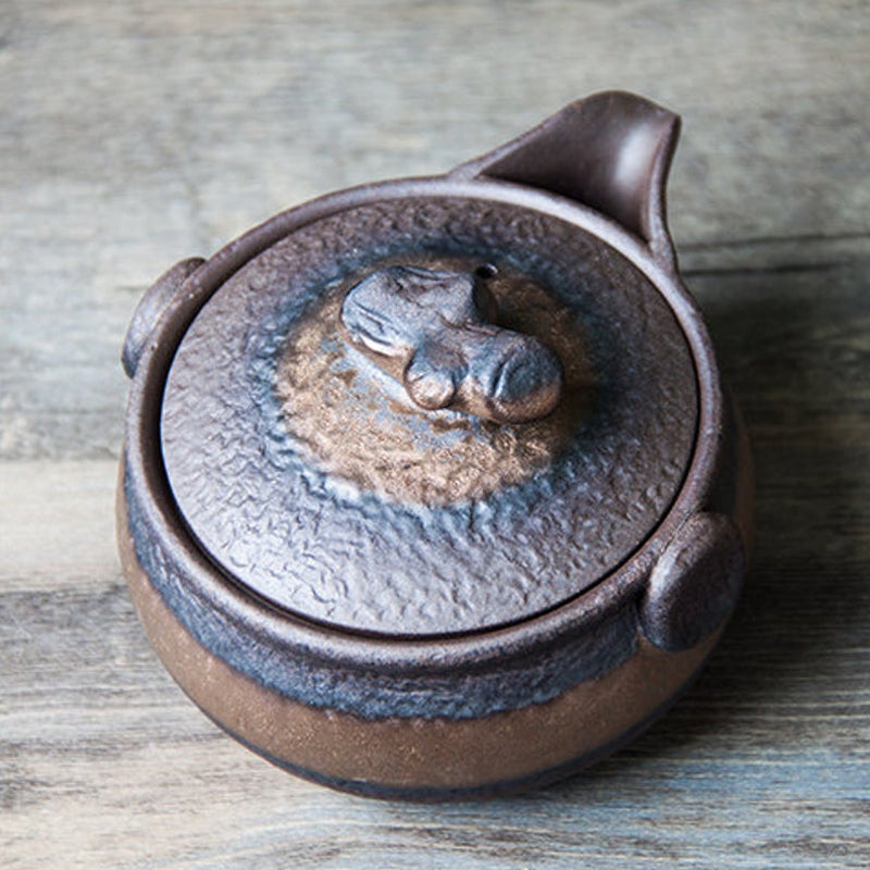 Wooden-fired Hohin Pot 240ml