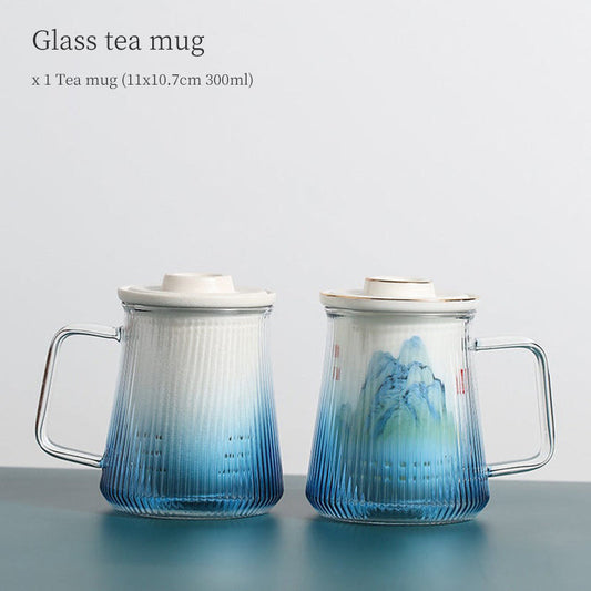 Glass and Cerami Infusion Mug 300ml