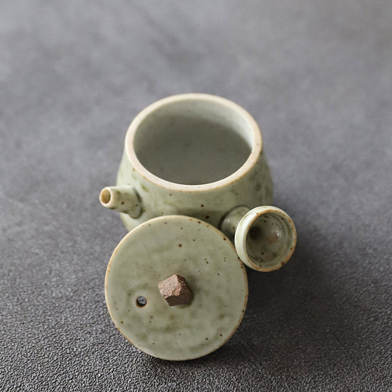 Kiln-changed Mini Side Handle Teapot 25/30ml