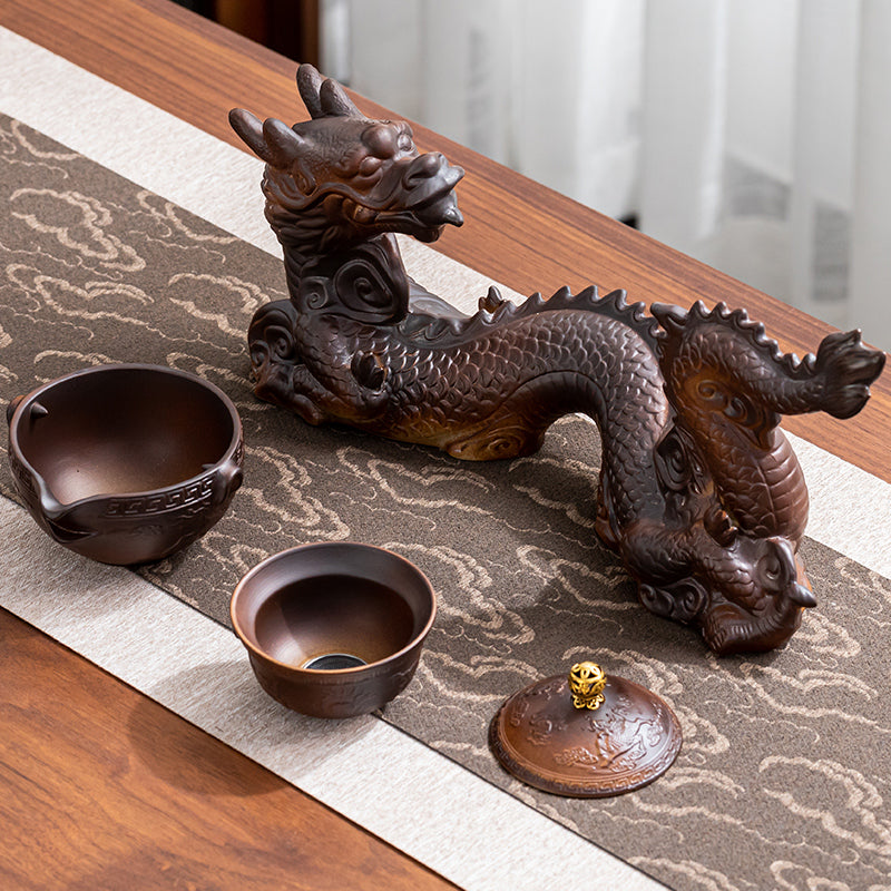 Dragon Automatic Ceramic Tea Set 160ml