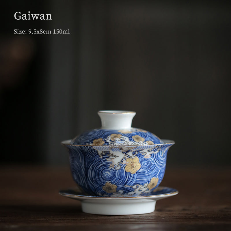 Starry Night Ceramic Gaiwan 150ml