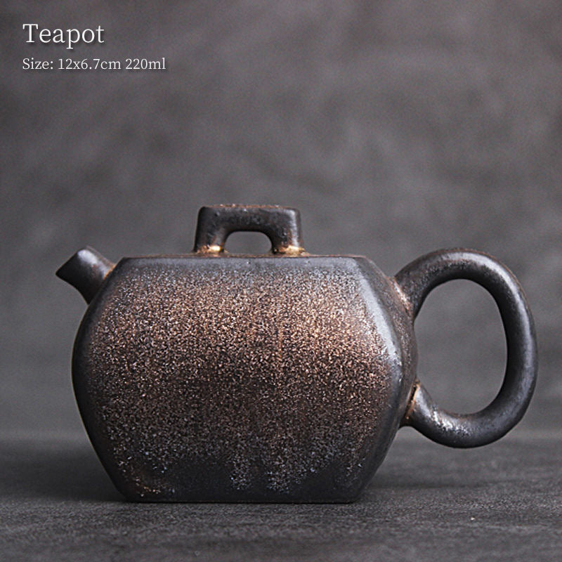 Retro Style Ceramic Tea Pot 220ml