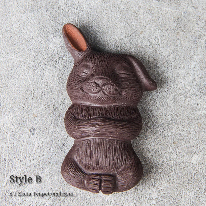 Ceramic Rabbit Tea Pet