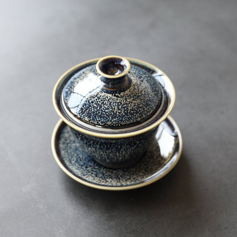 Jianzhan Kiln Change Porcelain Gaiwan 130ml