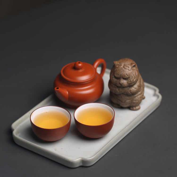 Fat Tiger Ceramic Tea Pet