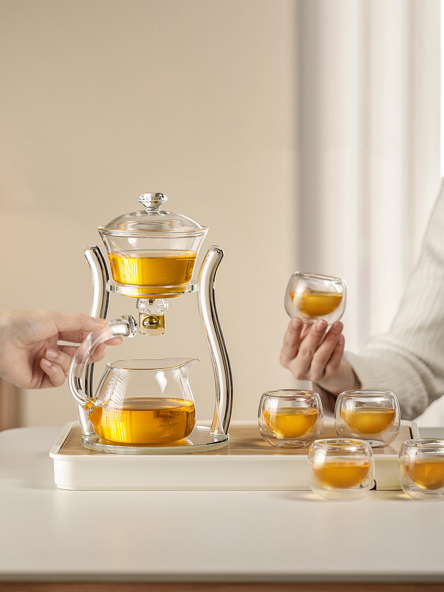 Automatic Glass Tea Brewing Set 280ml