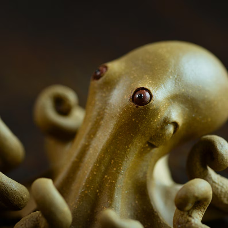 Octopus Ceramic Tea Pet