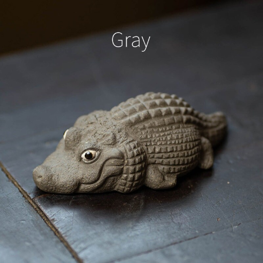 The Crocodile Ceramic Tea Pet