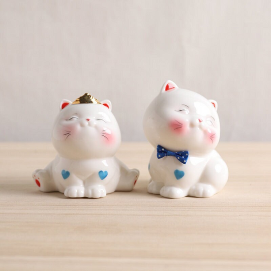 Little Kitty Ceramic Tea Pet