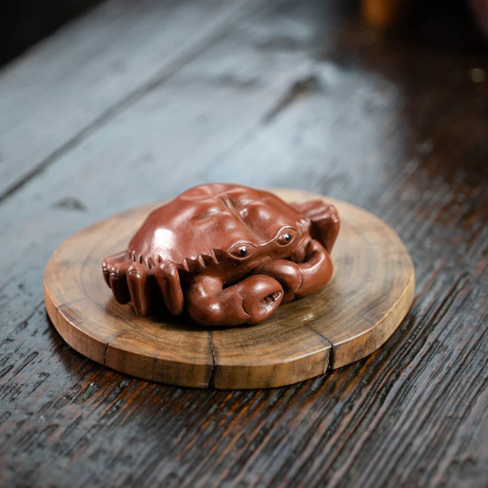 Hairy Crab Purple Clay Tea Pet