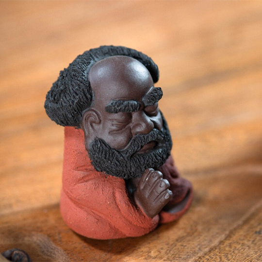 Bodhidharma Yixing Clay Tea Pet