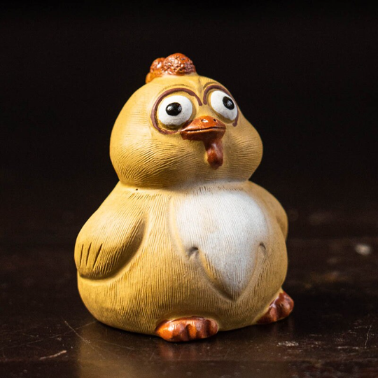 Lucky chicken Yixing Clay Tea Pet