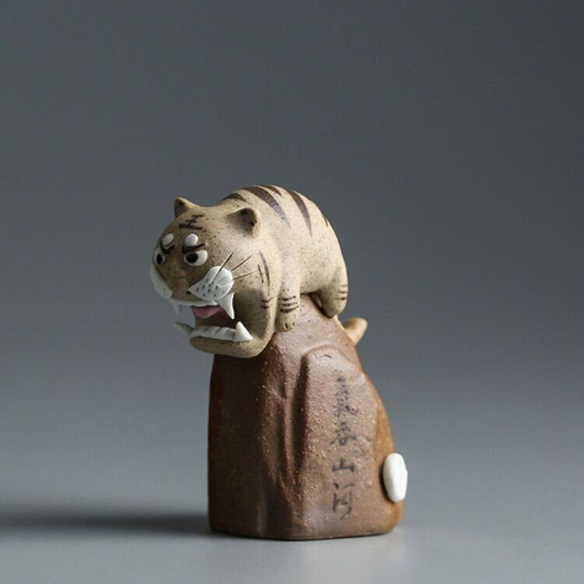 Tiger Ceramic Tea Pet