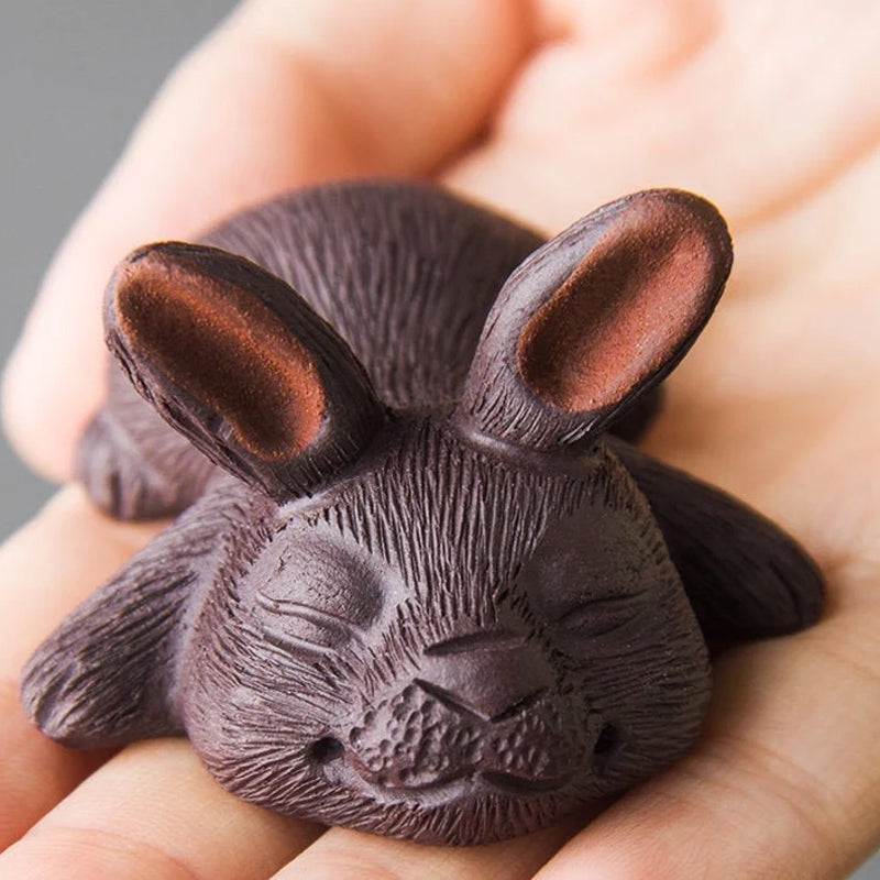 Ceramic Rabbit Tea Pet