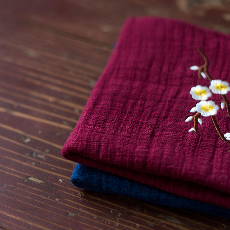 Plum Blossom Tea Towel