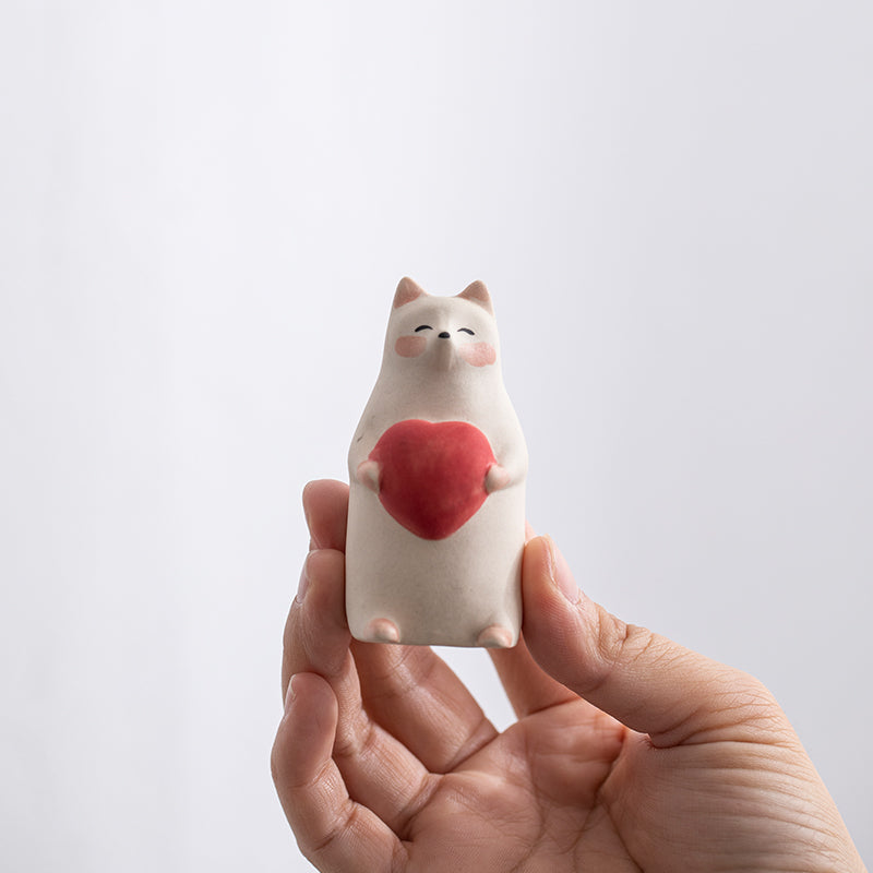 Adorable Fox Ceramic Tea Pet