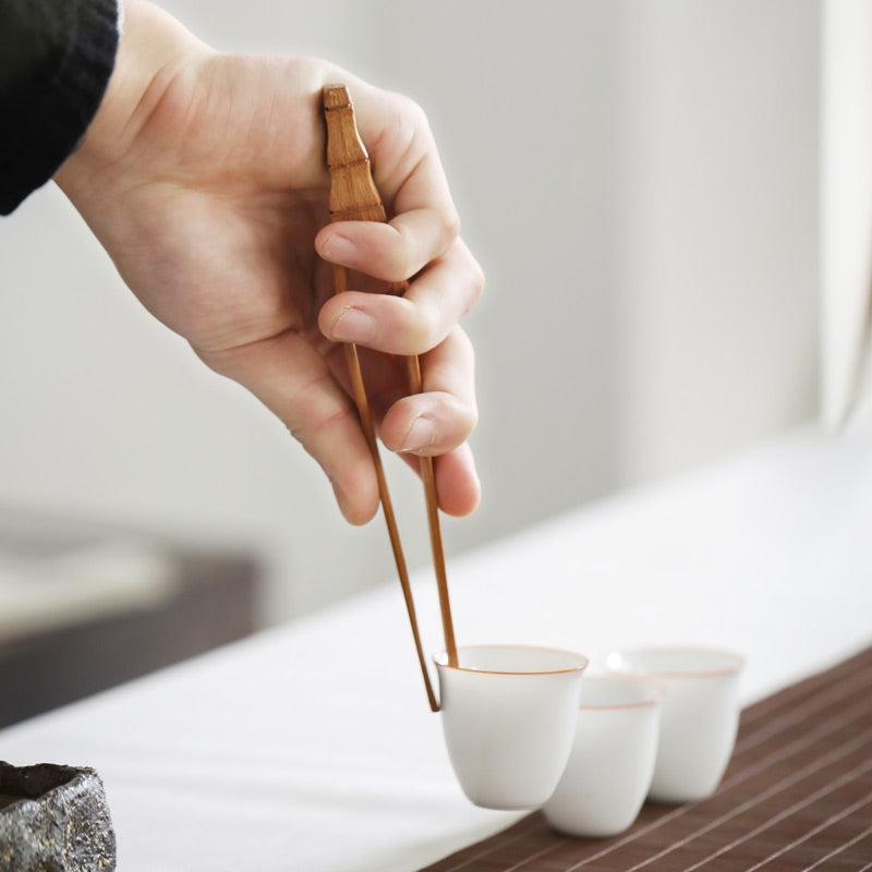 Elegant Bamboo Tea Tools