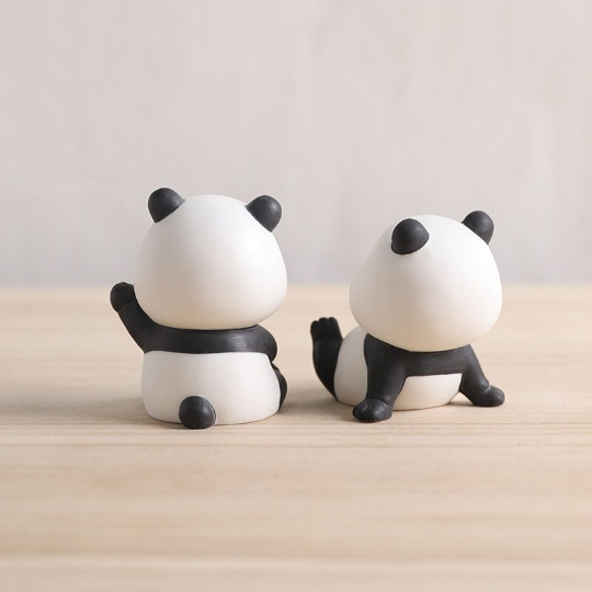 The Panda Ceramic Tea Pet