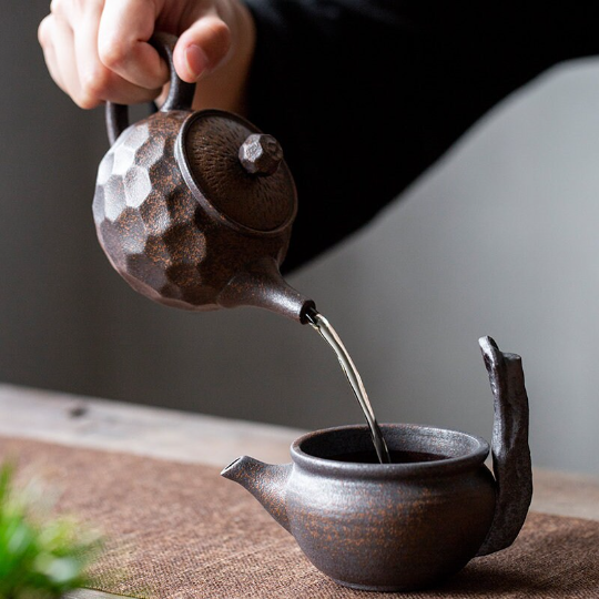 Wood-fired Diamond Xishi Teapot 200ml/210ml