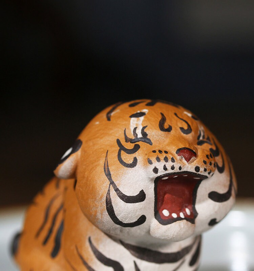 Little Tiger Ceramic Tea Pet