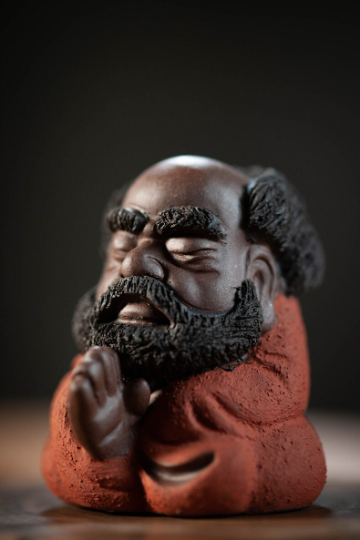 Bodhidharma Yixing Clay Tea Pet