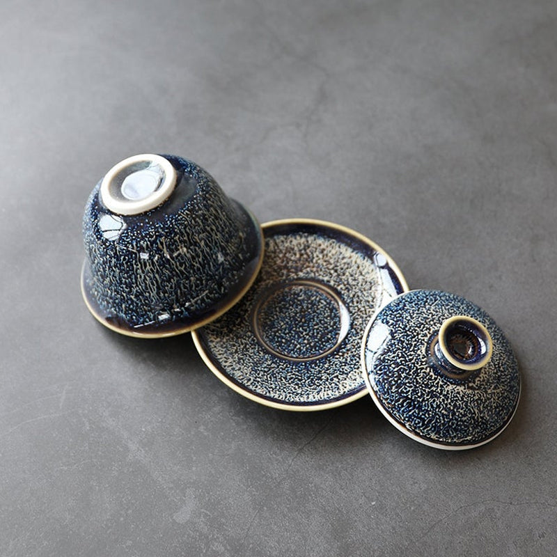 Jianzhan Kiln Change Porcelain Gaiwan 130ml