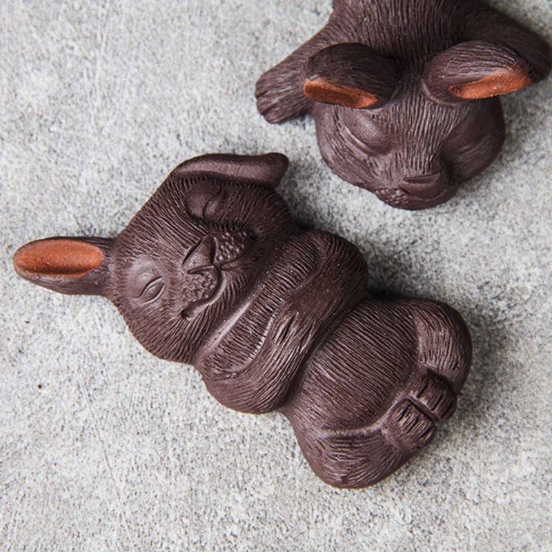 Ceramic Rabbit Tea Pet