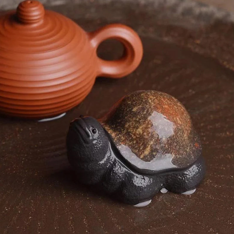 General Turtle Ceramic Tea Pet