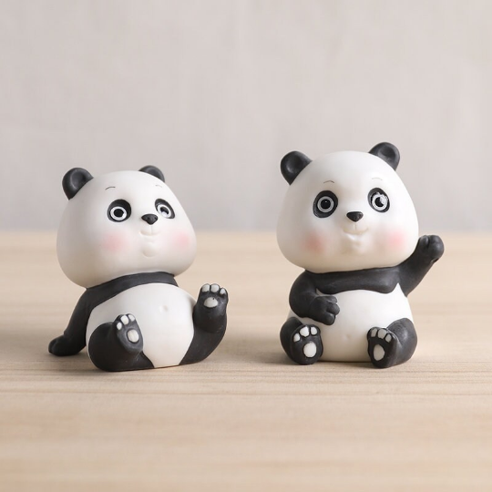 The Panda Ceramic Tea Pet