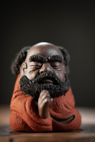 Bodhidharma Yixing Clay Tea Pet