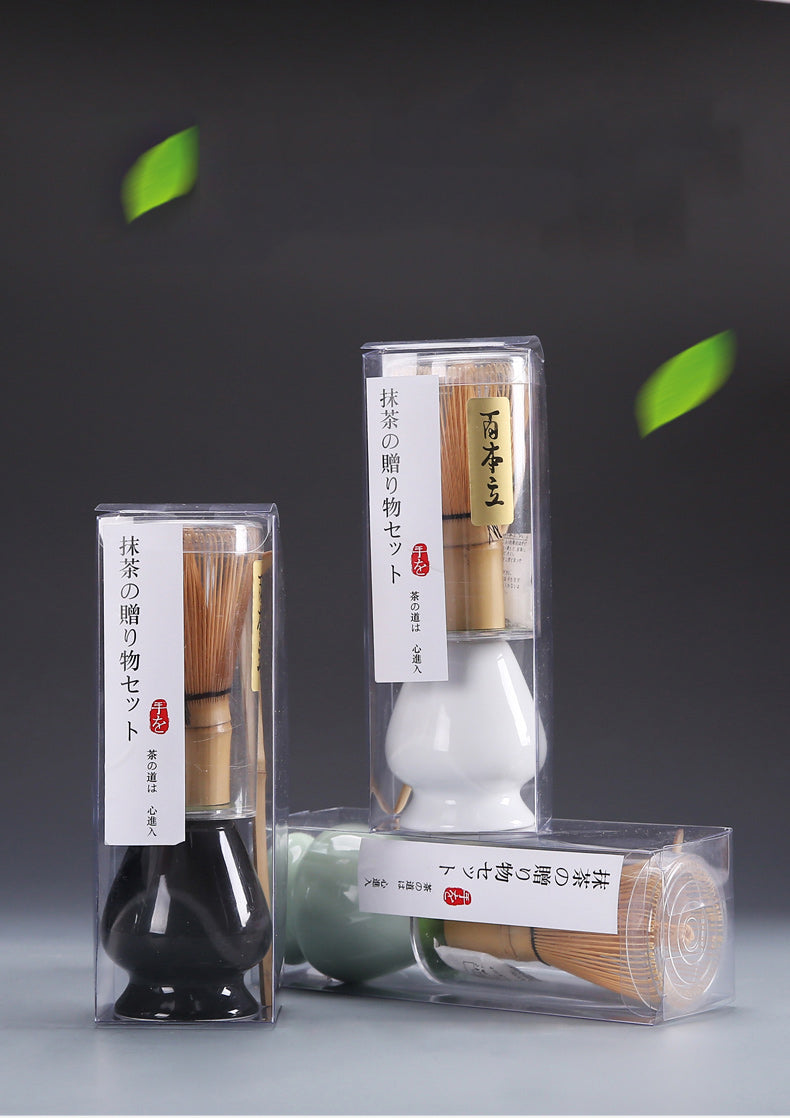 3pcs Ceramic Matcha Set