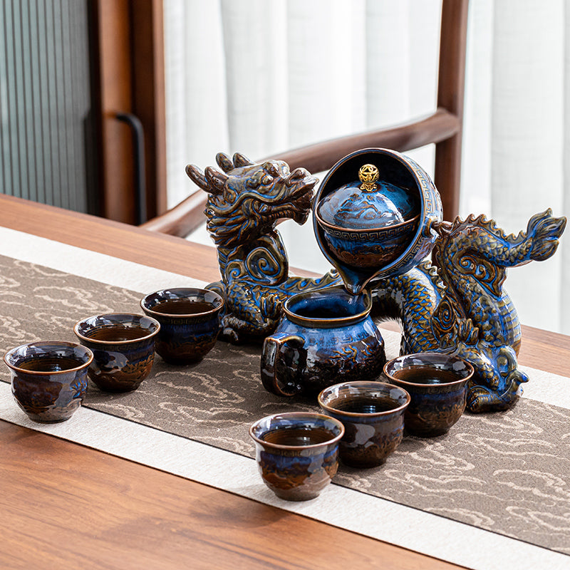 Dragon Automatic Ceramic Tea Set 160ml