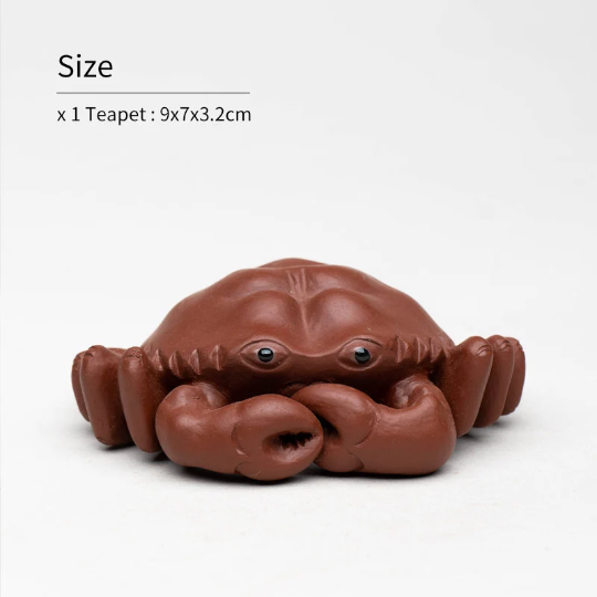 Hairy Crab Purple Clay Tea Pet