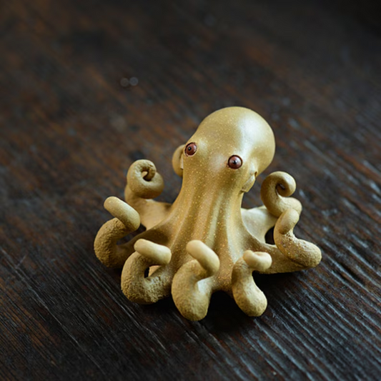 Octopus Ceramic Tea Pet