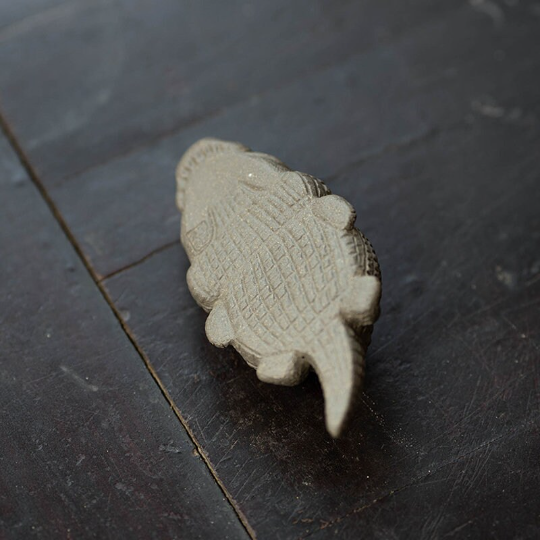 The Crocodile Ceramic Tea Pet