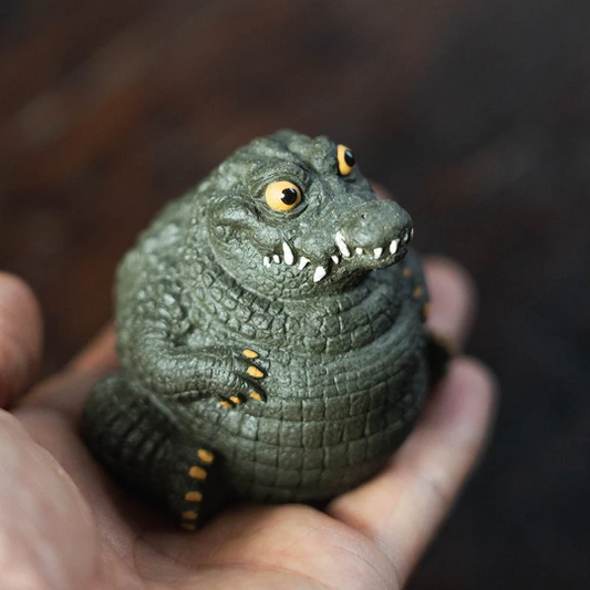 Creative Crocodile Yixing Clay Tea Pet